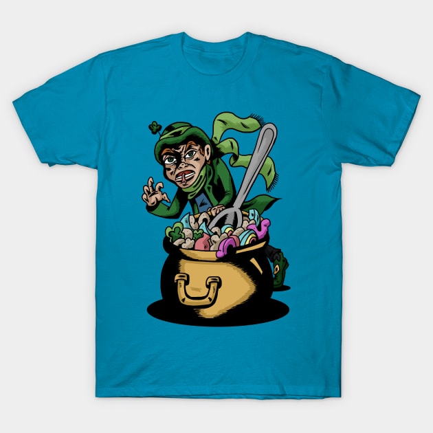 Unlucky Charms T-Shirt by Black Snow Comics